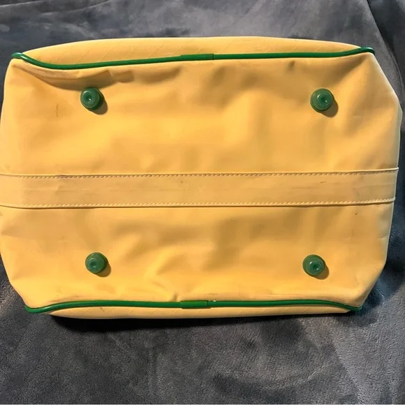 Vintage 1984 Cabbage Patch Kids Shoulder Bag Book Tote Yellow and Green - Picture 12 of 12